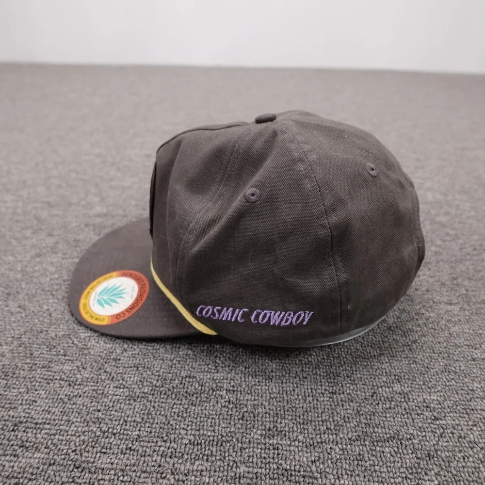 Sendero Provisions Co Hat Cap Snap Back Mens One Size Gray Cosmic Cowboy Rope